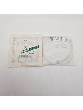 Pirastro Chromcor Violin G String 3/4 + 1/2 Instrument Chromesteel No. 3194